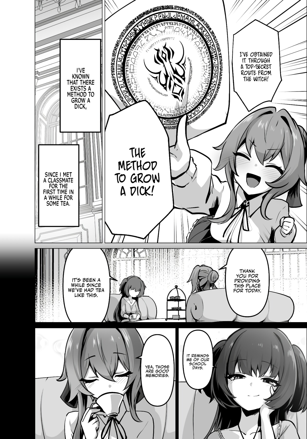 Hentai Manga Comic-The Daughter of the Strongest Dragon Race Won't Stop Begging for a Baby, So I'll Teach Her a Lesson with My Futanari Cock-Read-6